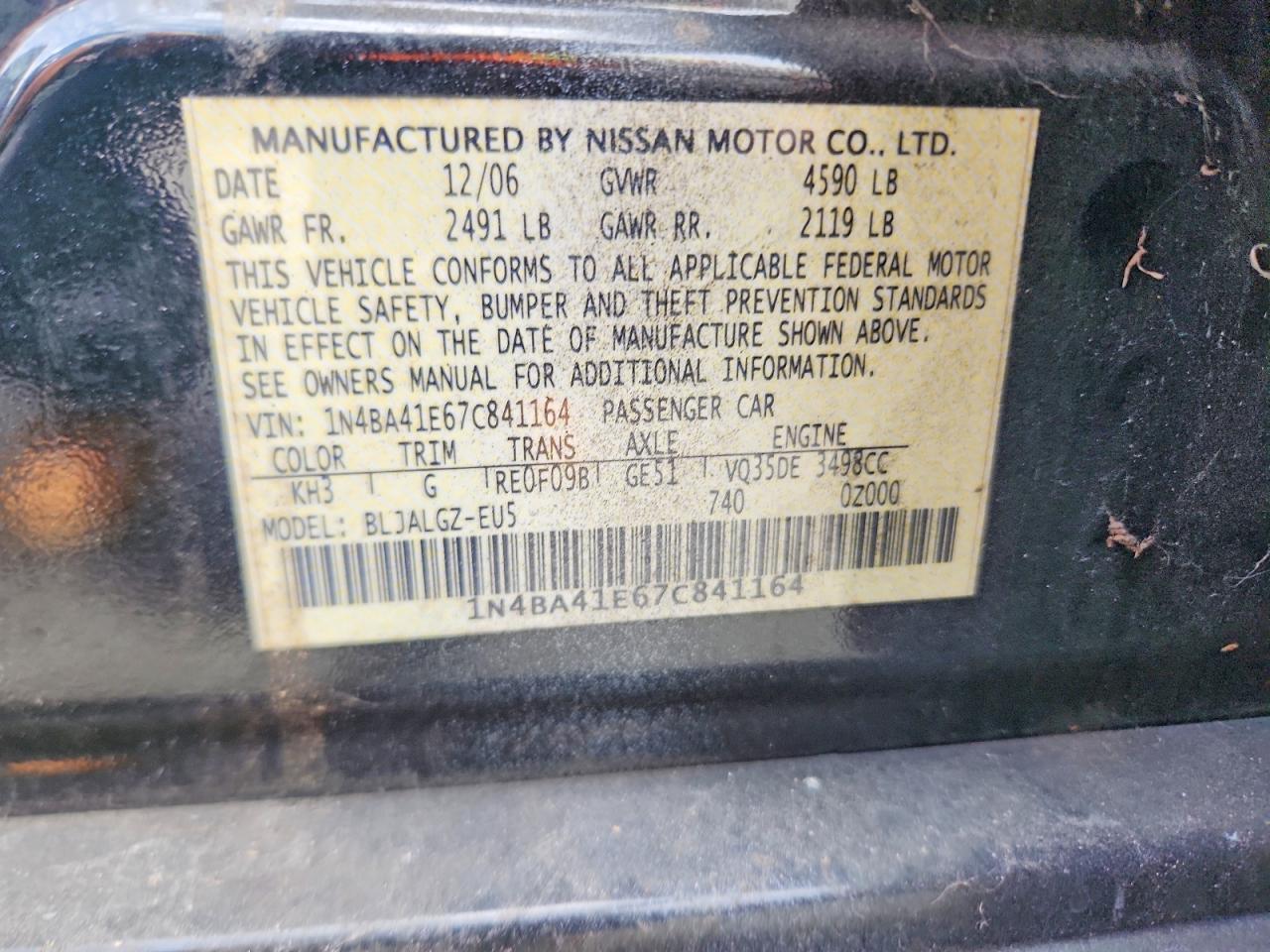 Nissan Maxima 3.5 Se