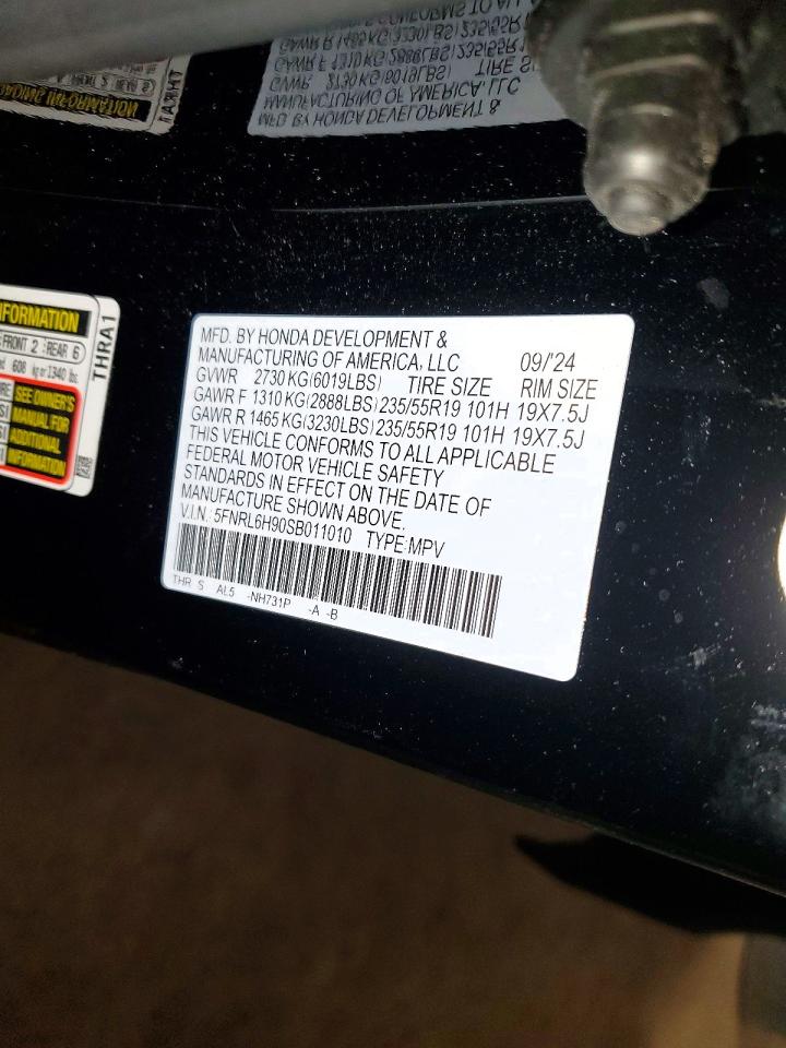 Honda Odyssey Elite