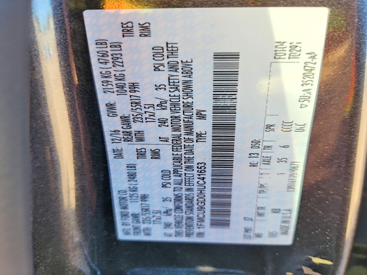 Ford Escape Se