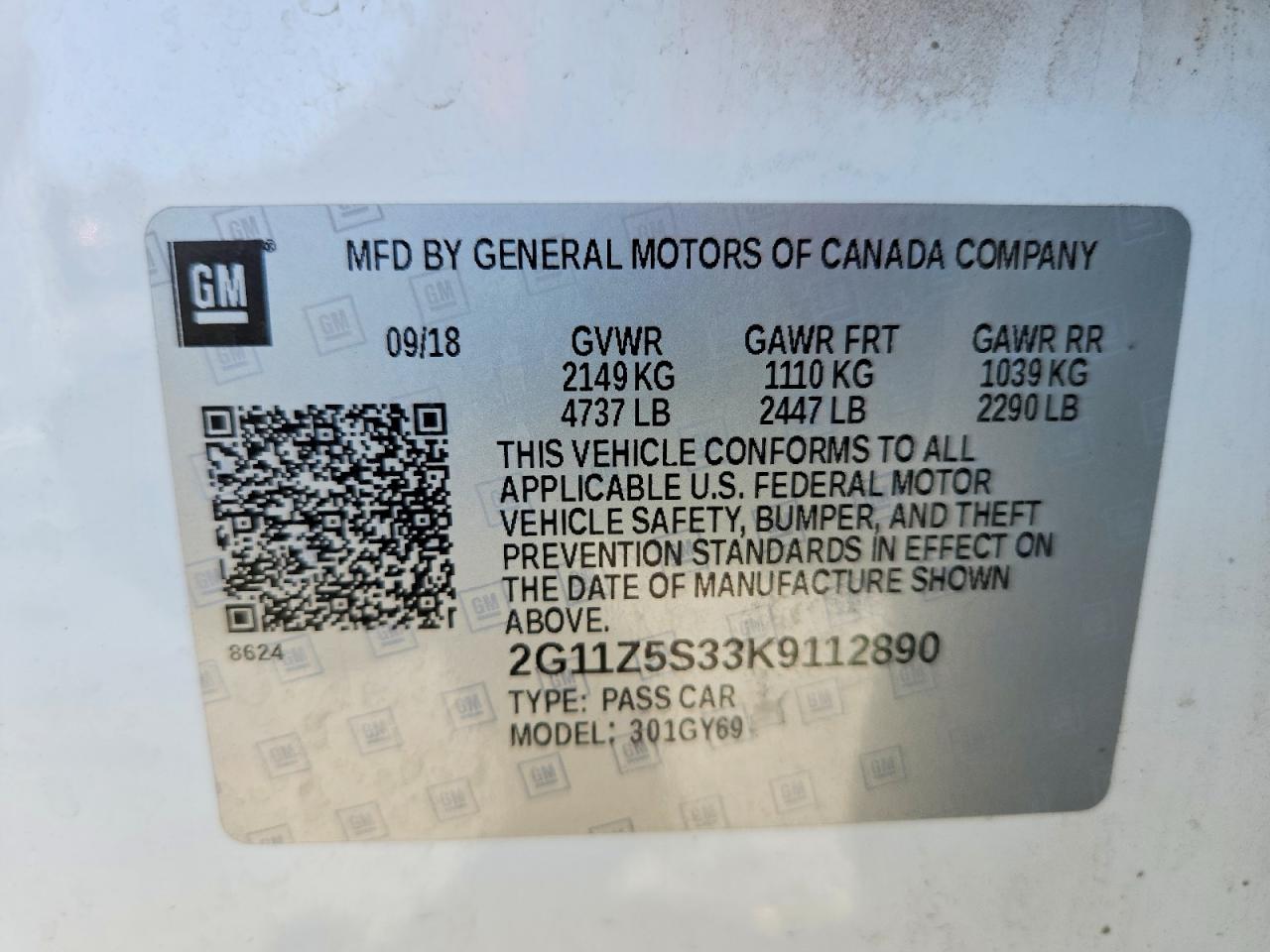 Chevrolet Impala Lt