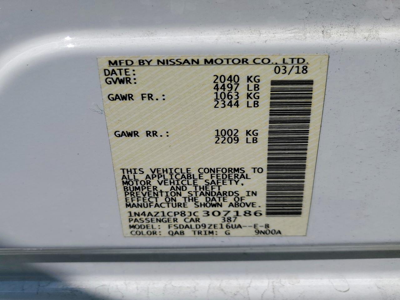 Nissan LEAF Sv