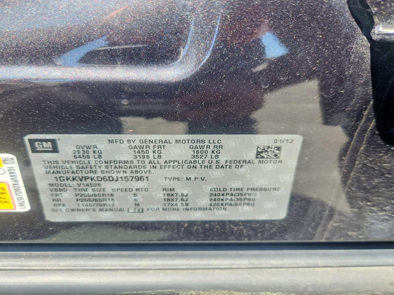 GMC Acadia Sle