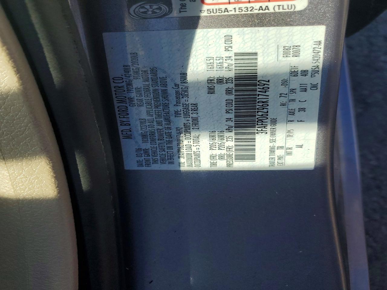 Ford Fusion S