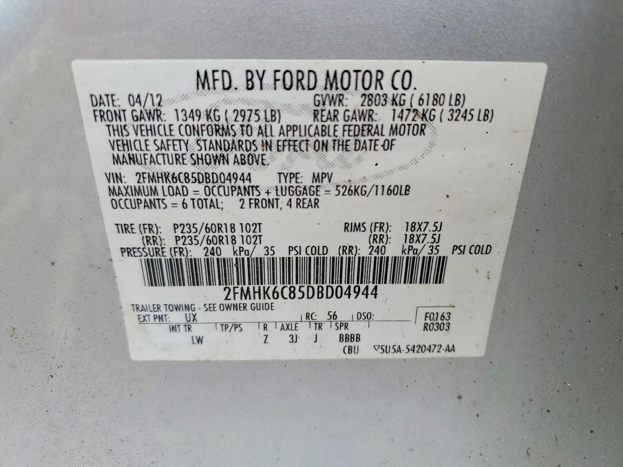 Ford Flex Sel