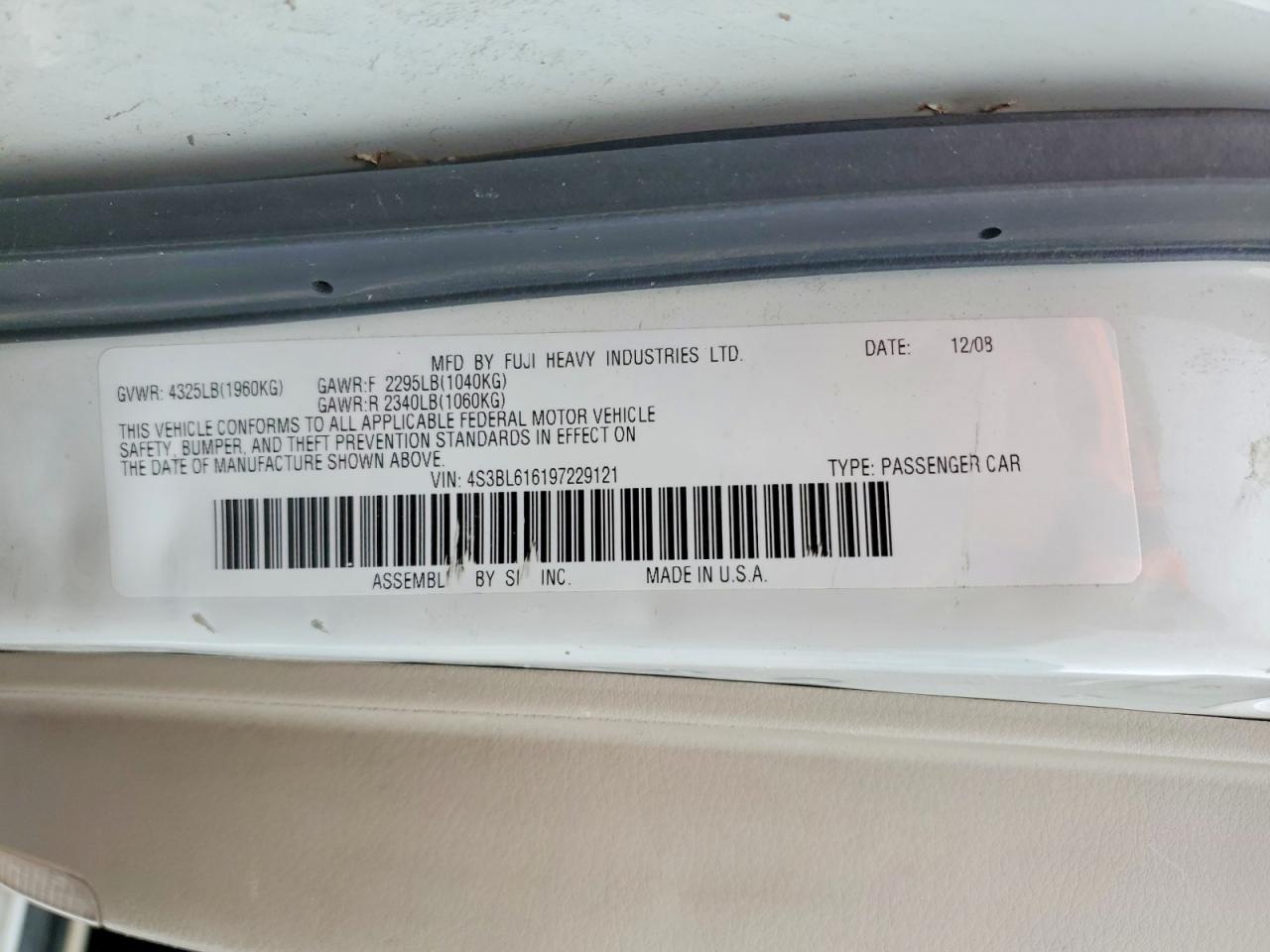Subaru Legacy 2.5i