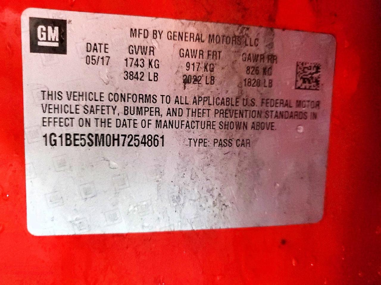Chevrolet Cruze Lt
