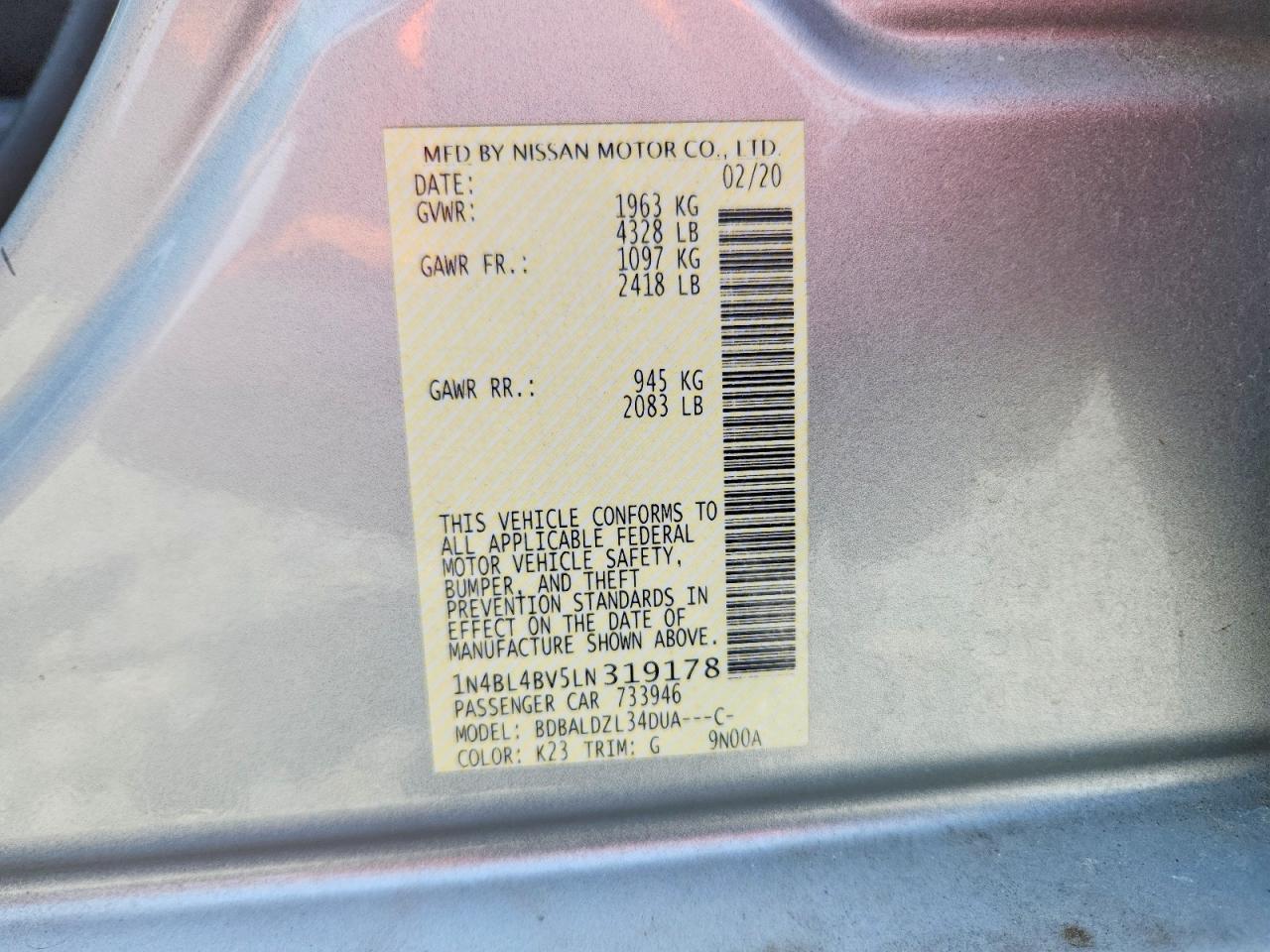 Nissan Altima S