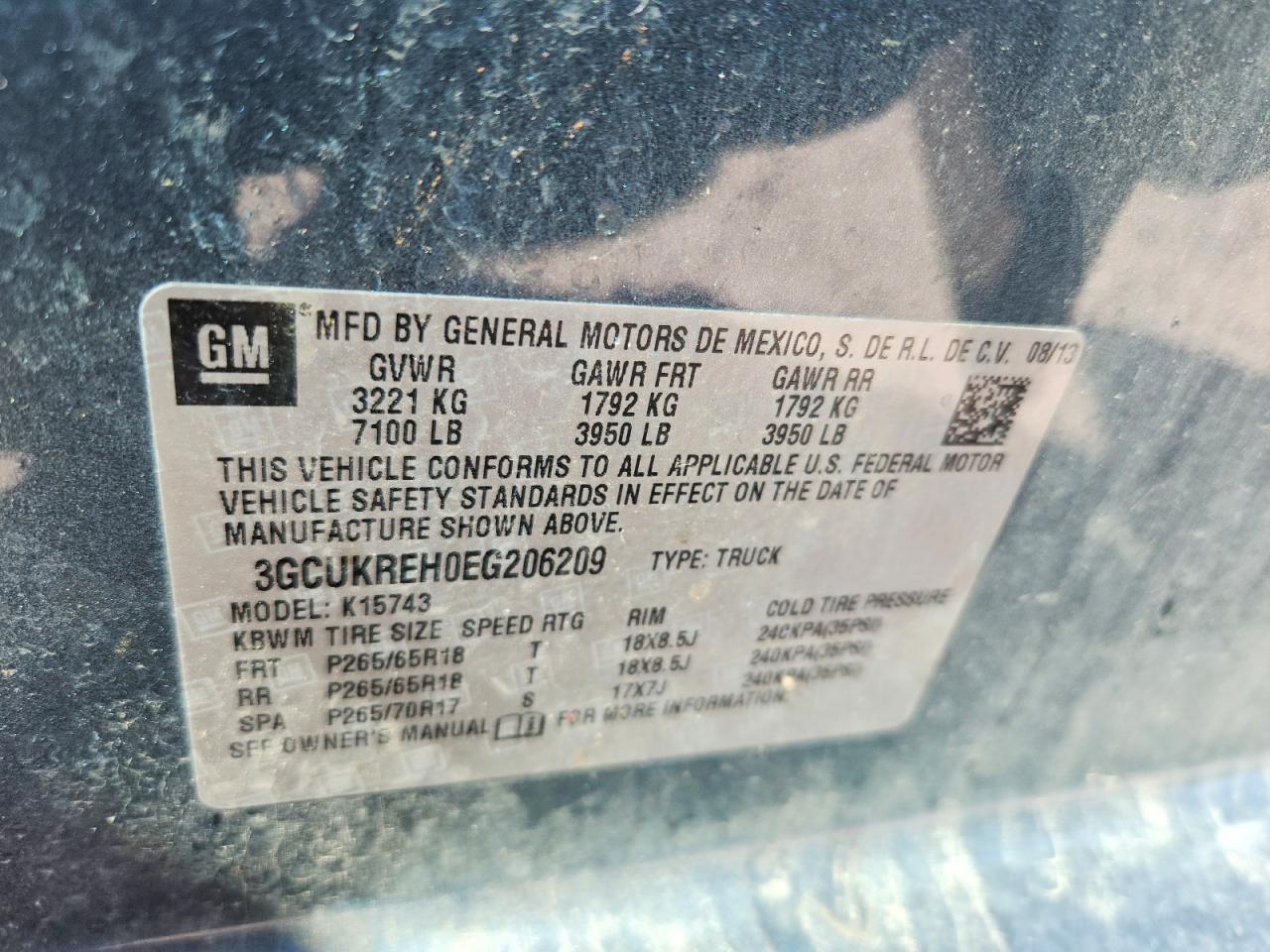 Chevrolet Silverado K1500 Lt