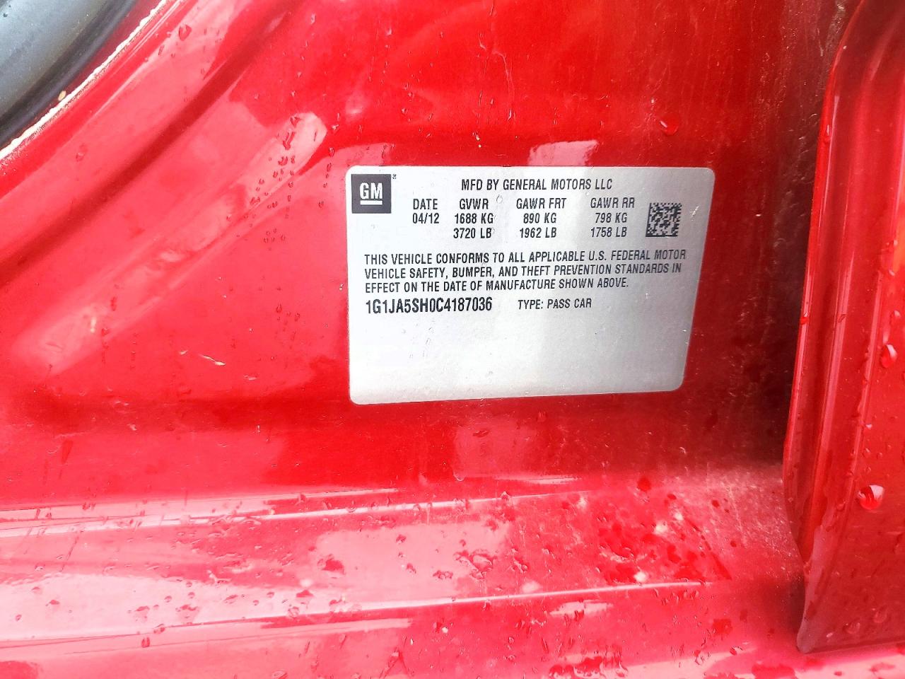 Chevrolet Sonic Ls