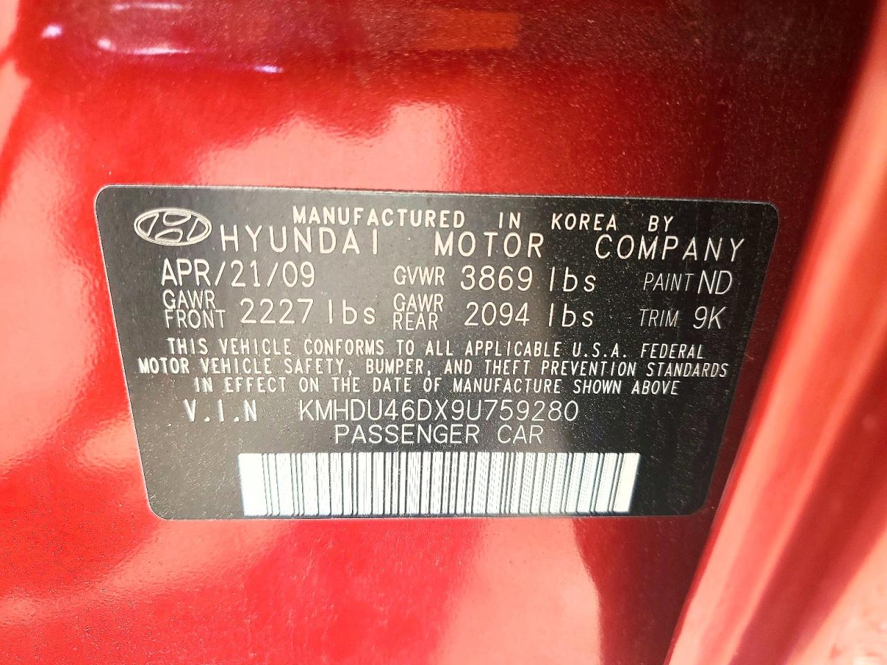 Hyundai ELANTRA Gls