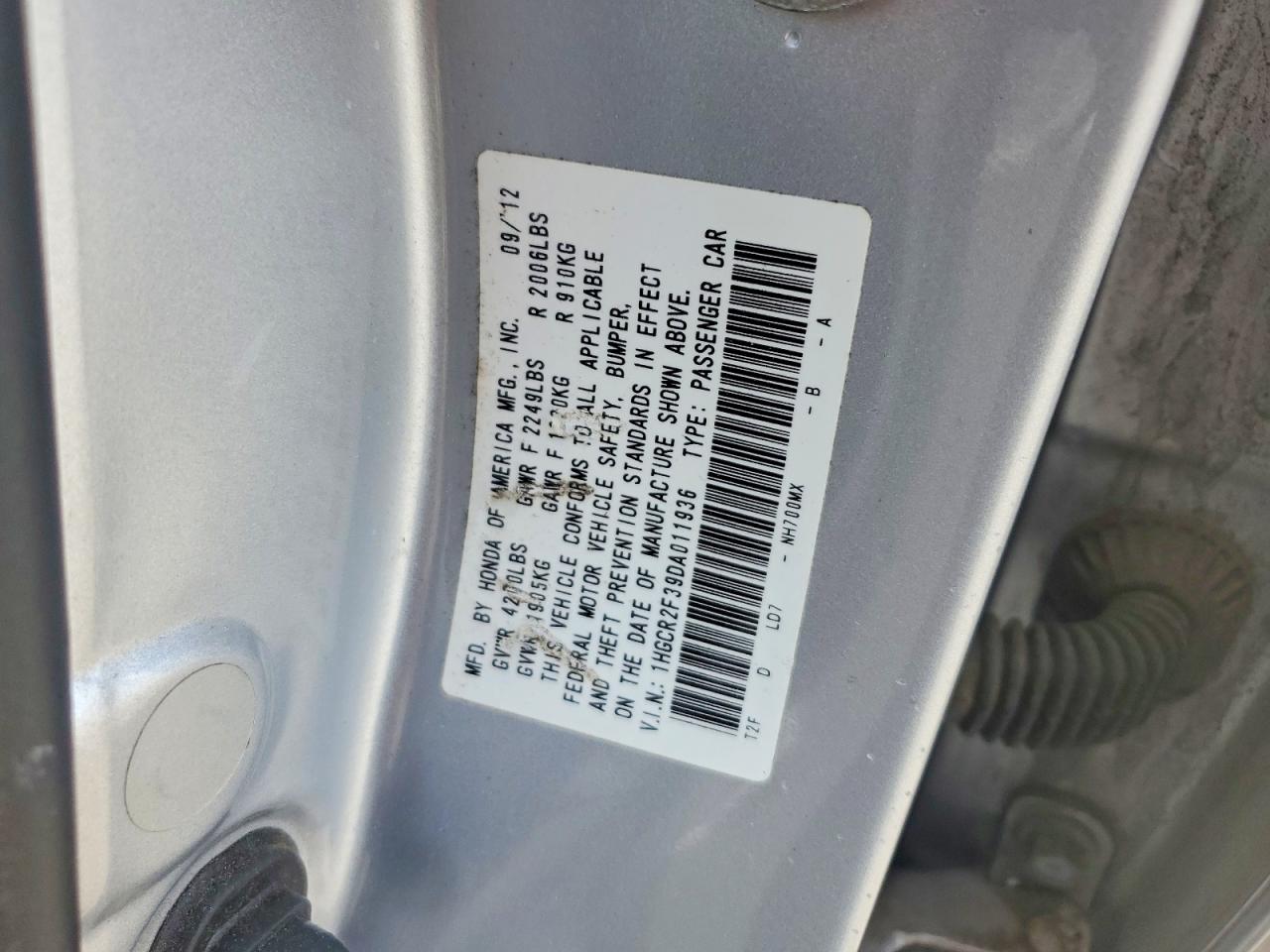 Honda Accord Lx