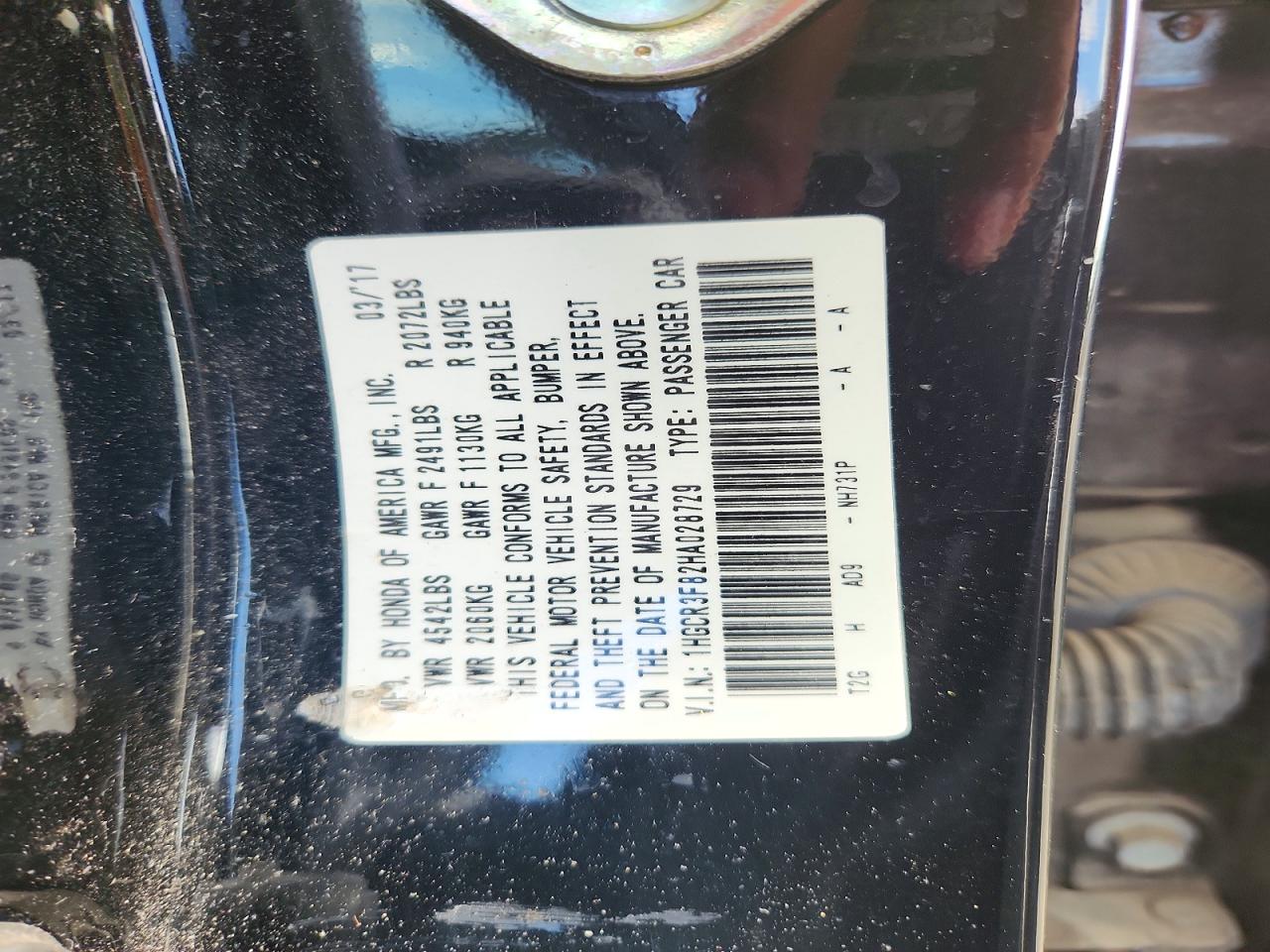 Honda Accord Exl