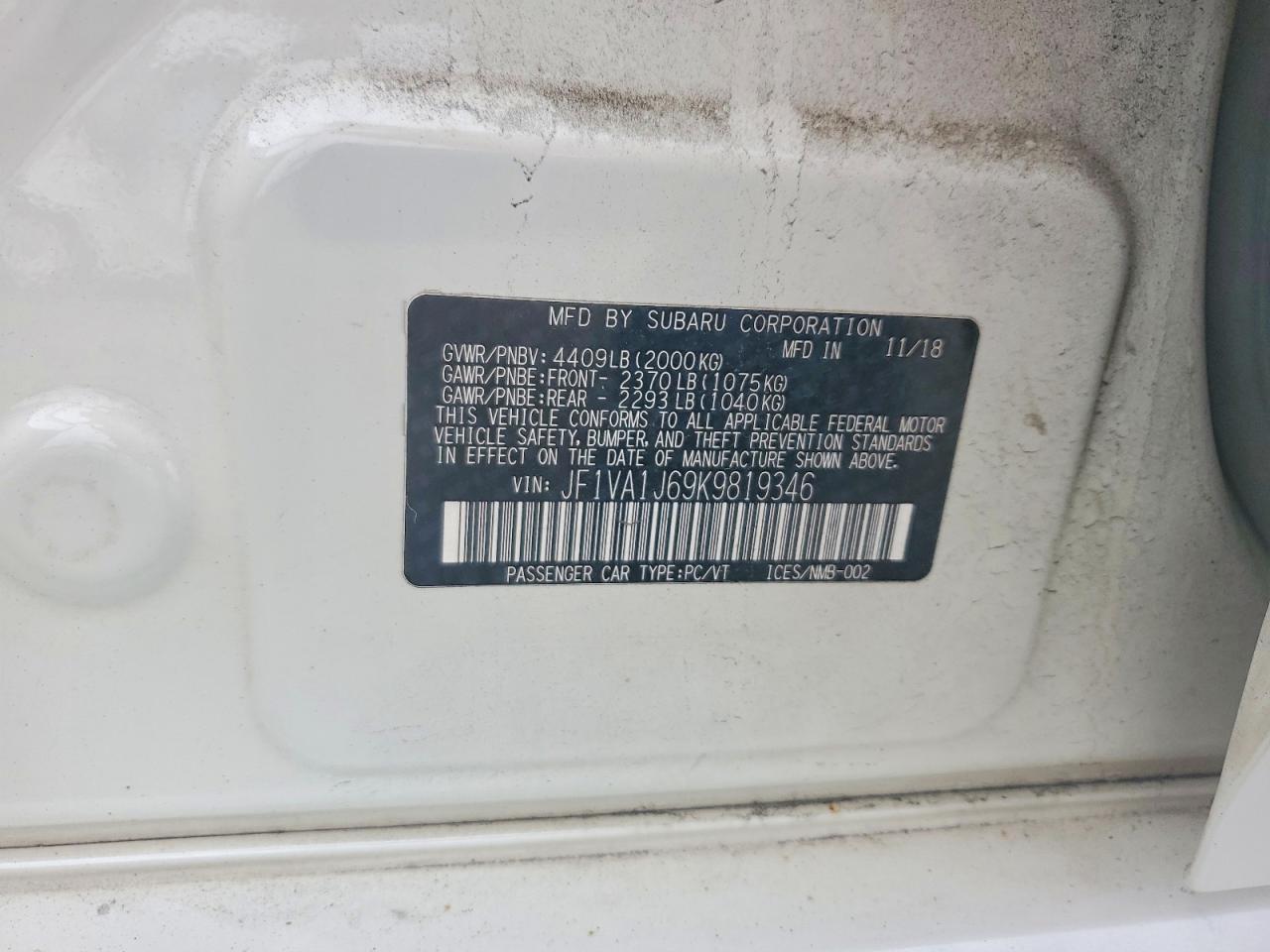 Subaru WRX Limited