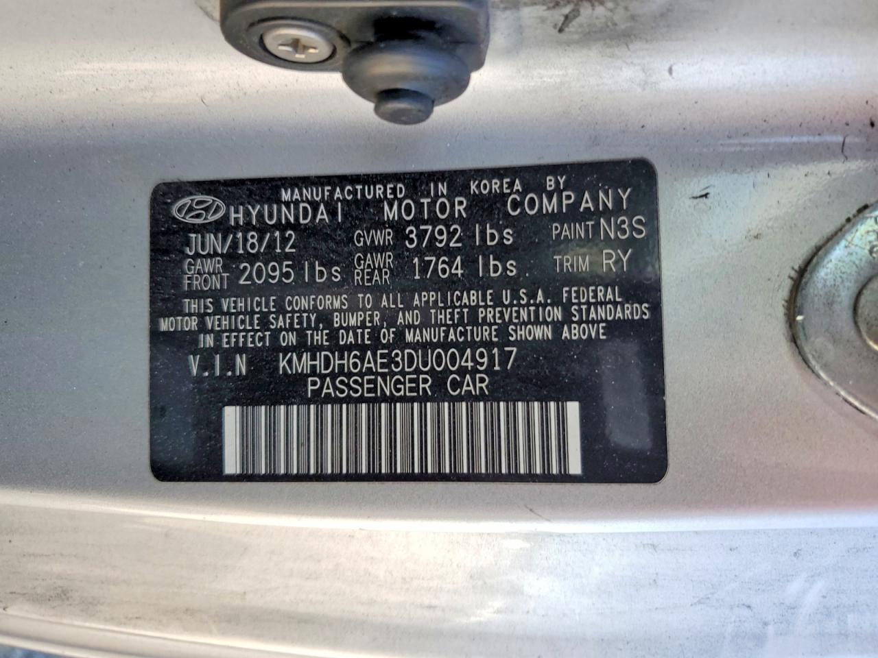 Hyundai ELANTRA Gs