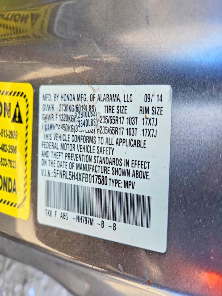 Honda Odyssey Ex