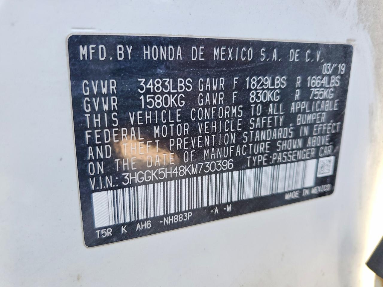 Honda Fit Lx