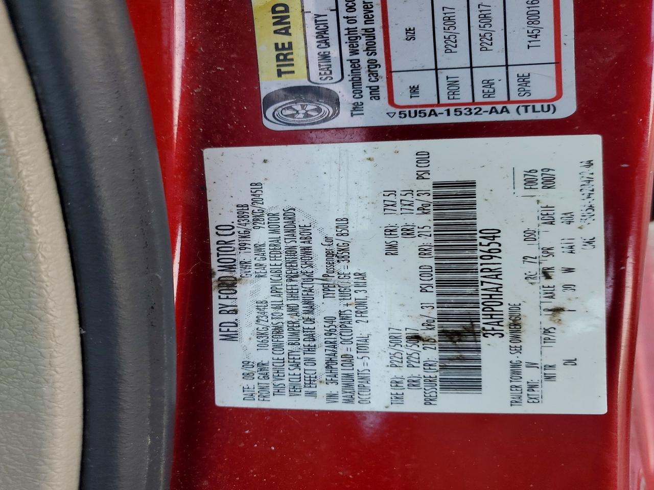 Ford Fusion Se