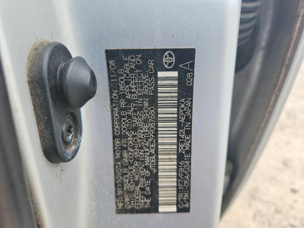 Toyota Corolla Le