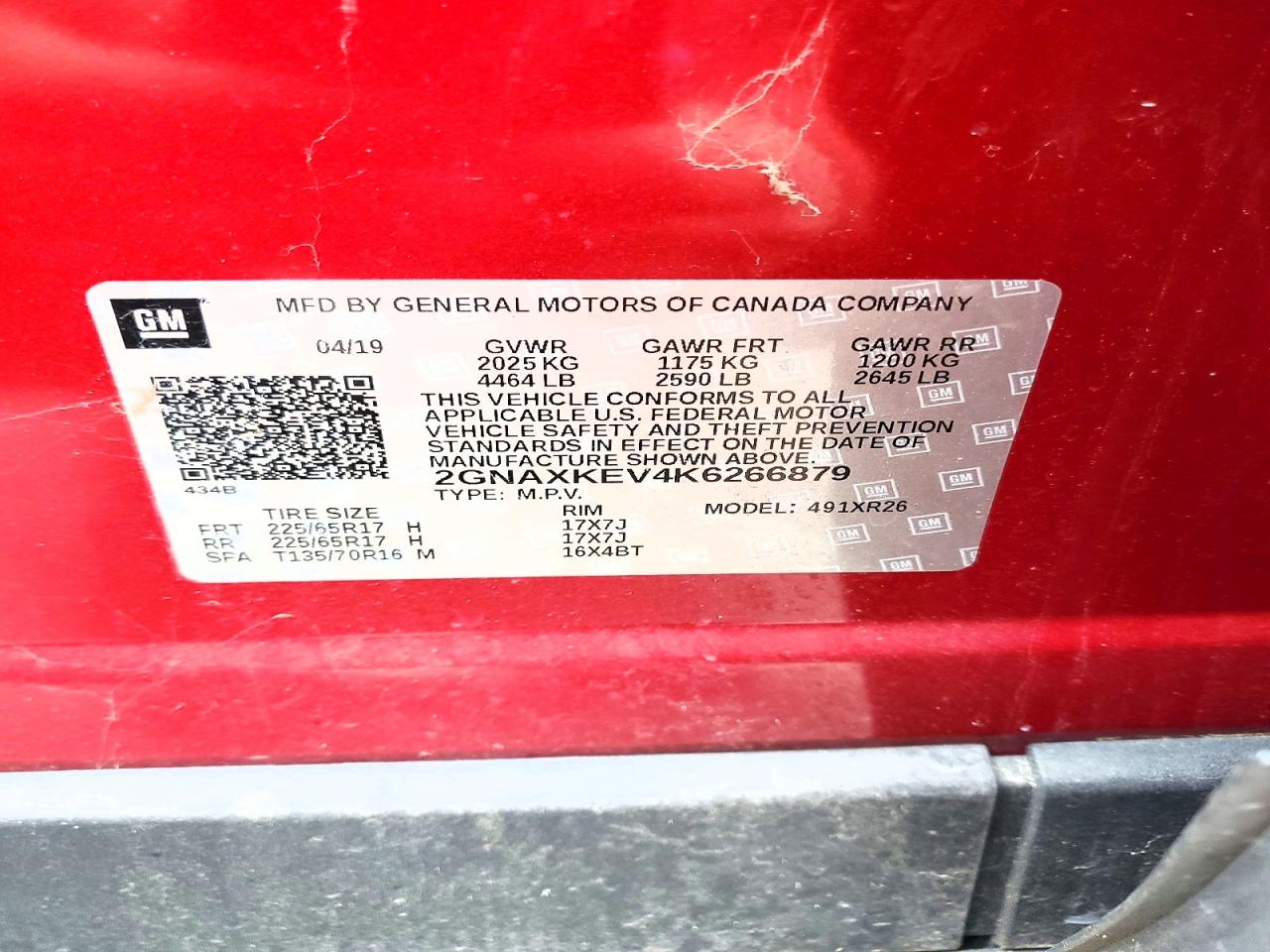 Chevrolet Equinox Lt