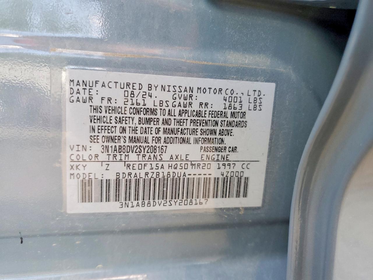 Nissan Sentra Sr