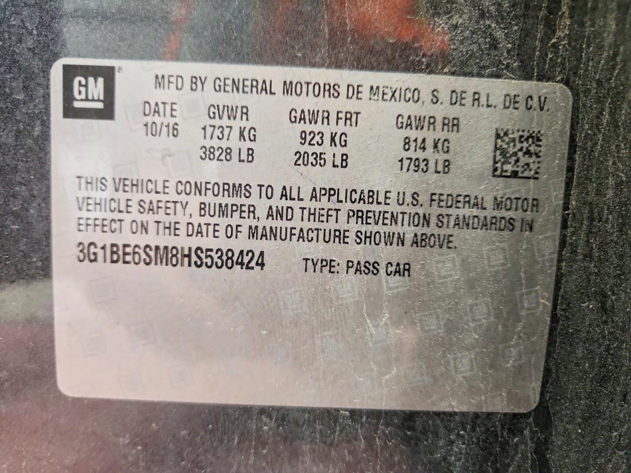 Chevrolet Cruze Lt