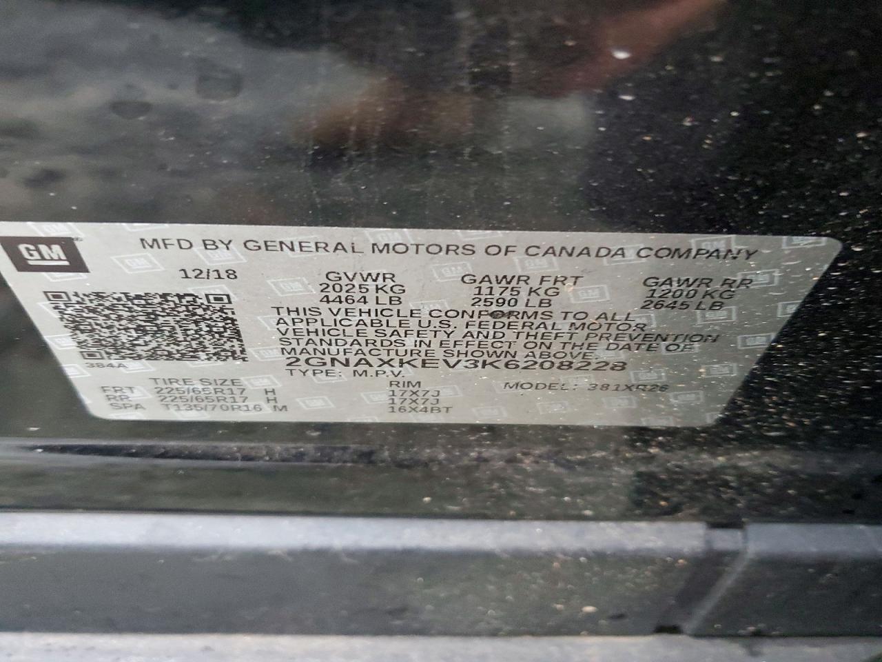 Chevrolet Equinox Lt