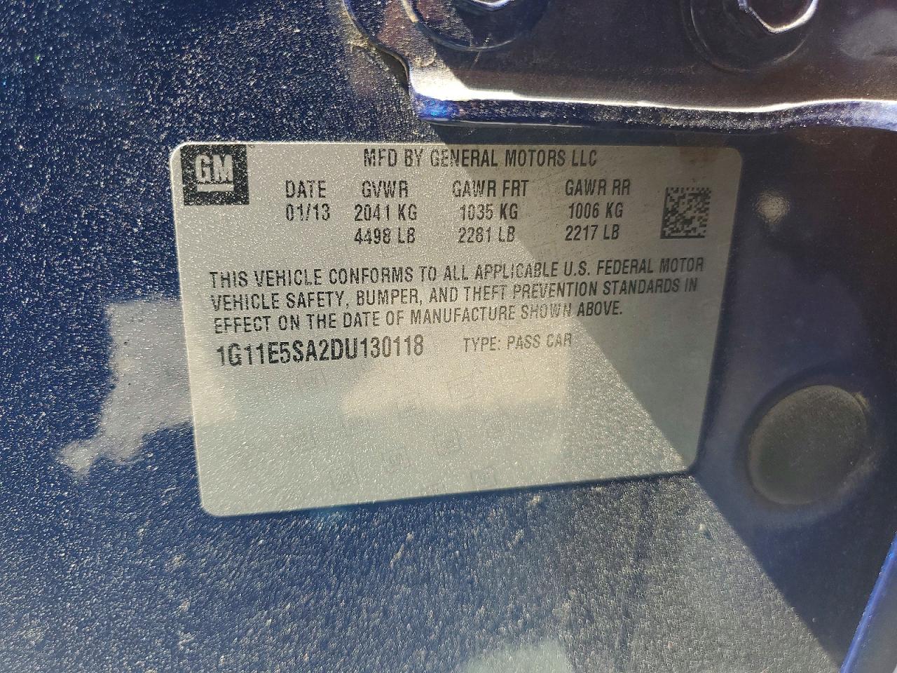Chevrolet Malibu 2lt