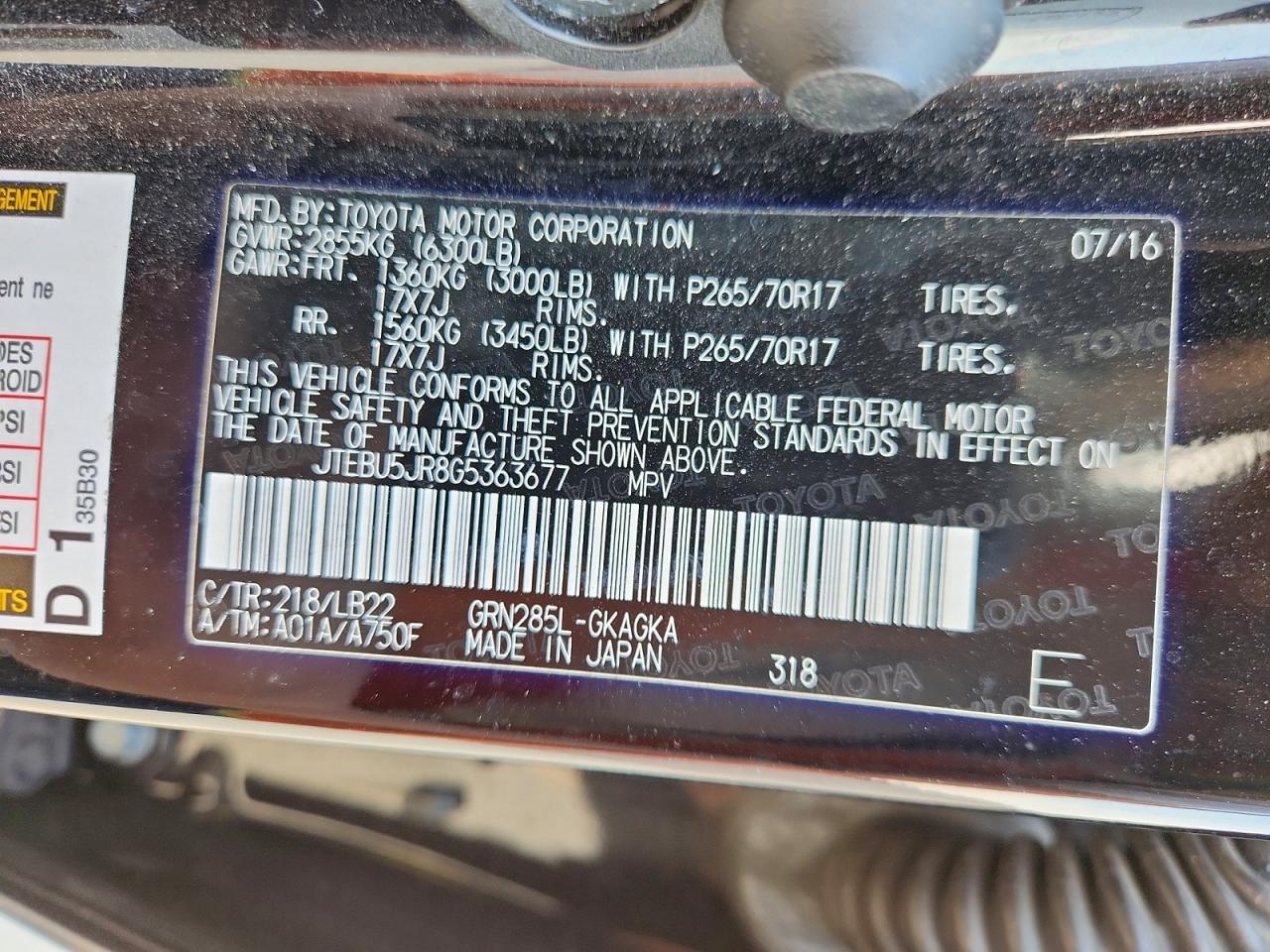 Toyota 4Runner Sr5 Premium