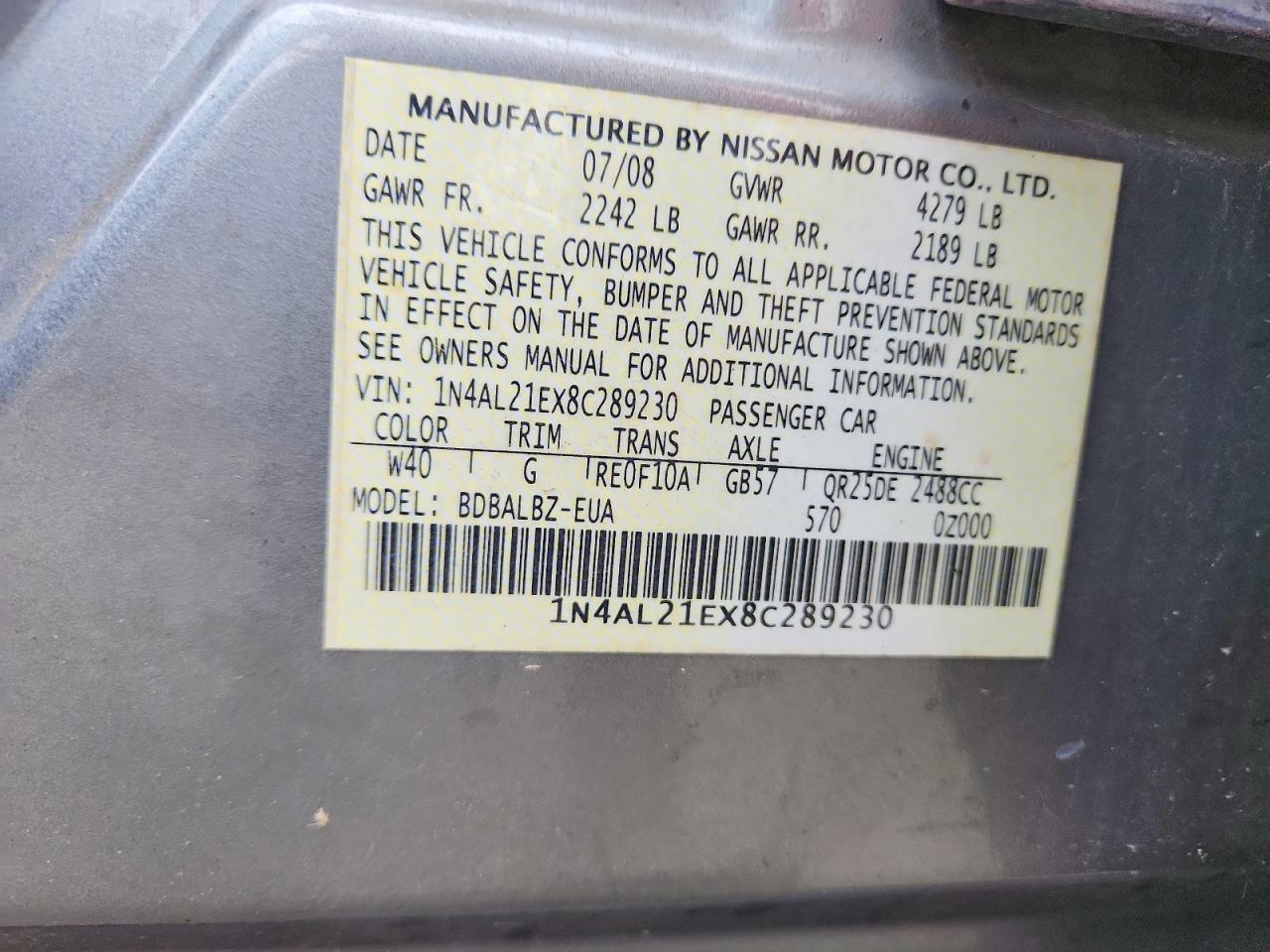 Nissan Altima 2.5