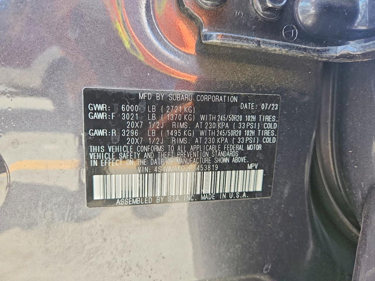 Subaru Ascent Limited