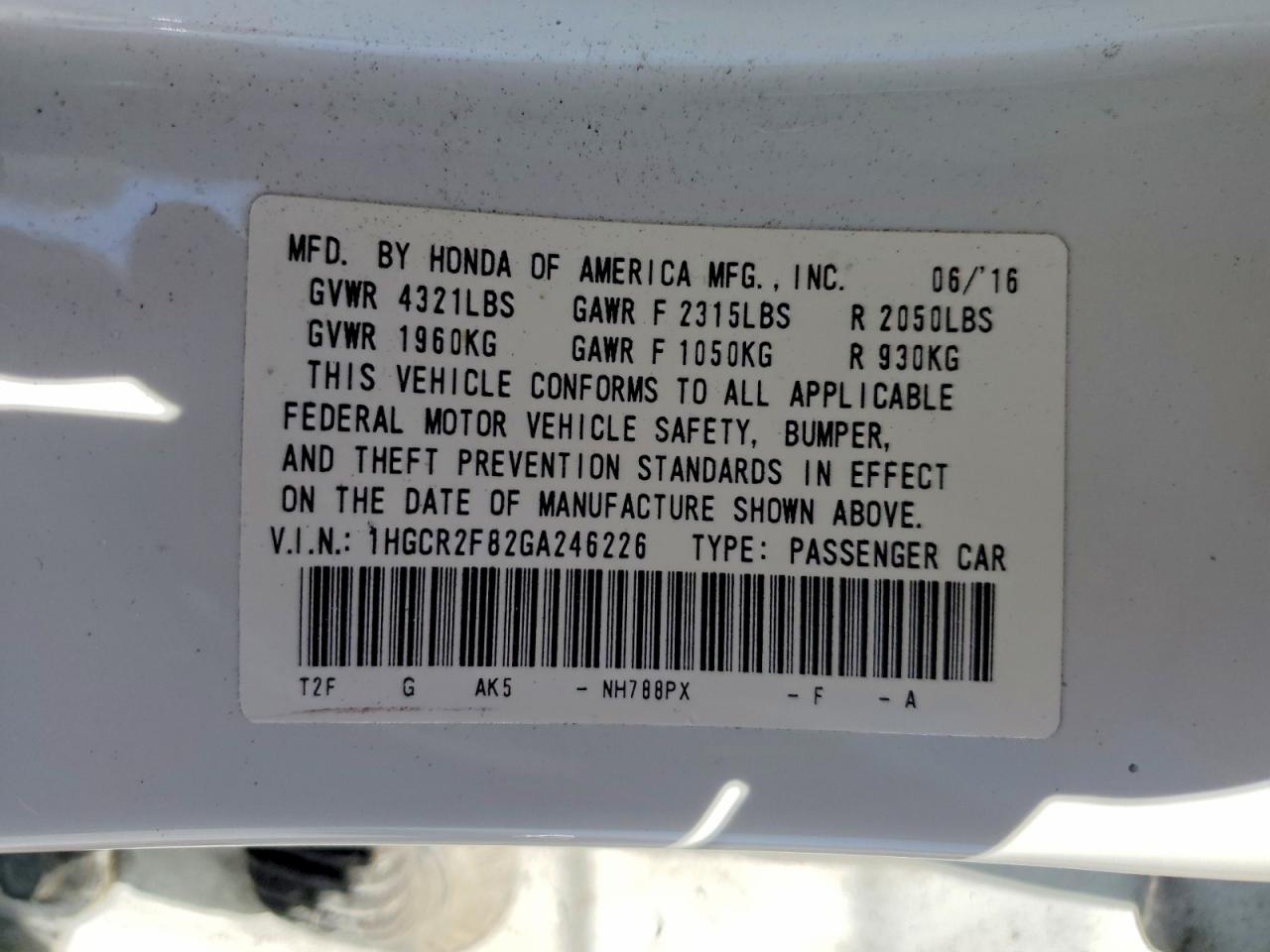 Honda Accord Exl