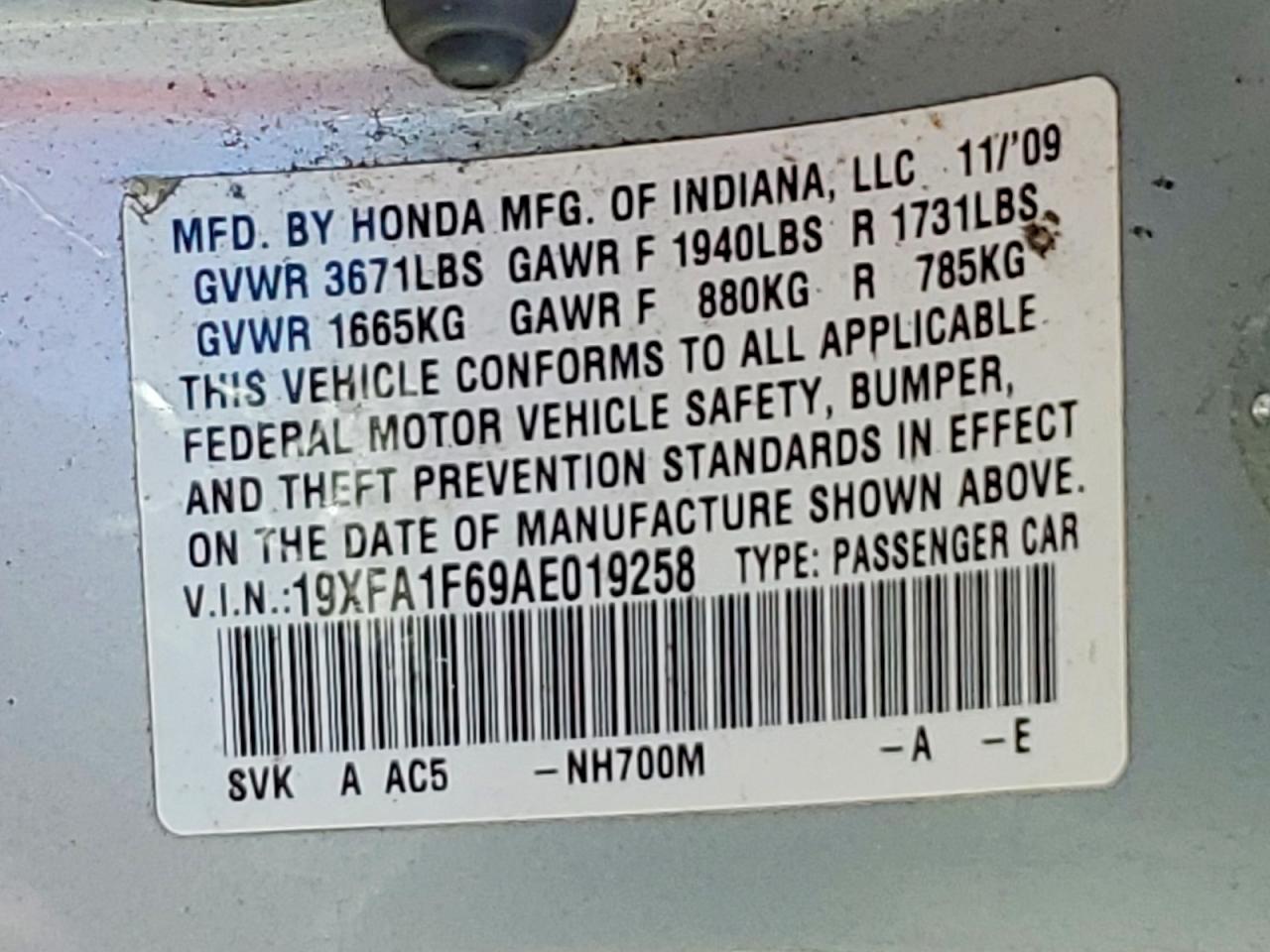 Honda Civic Lx-s