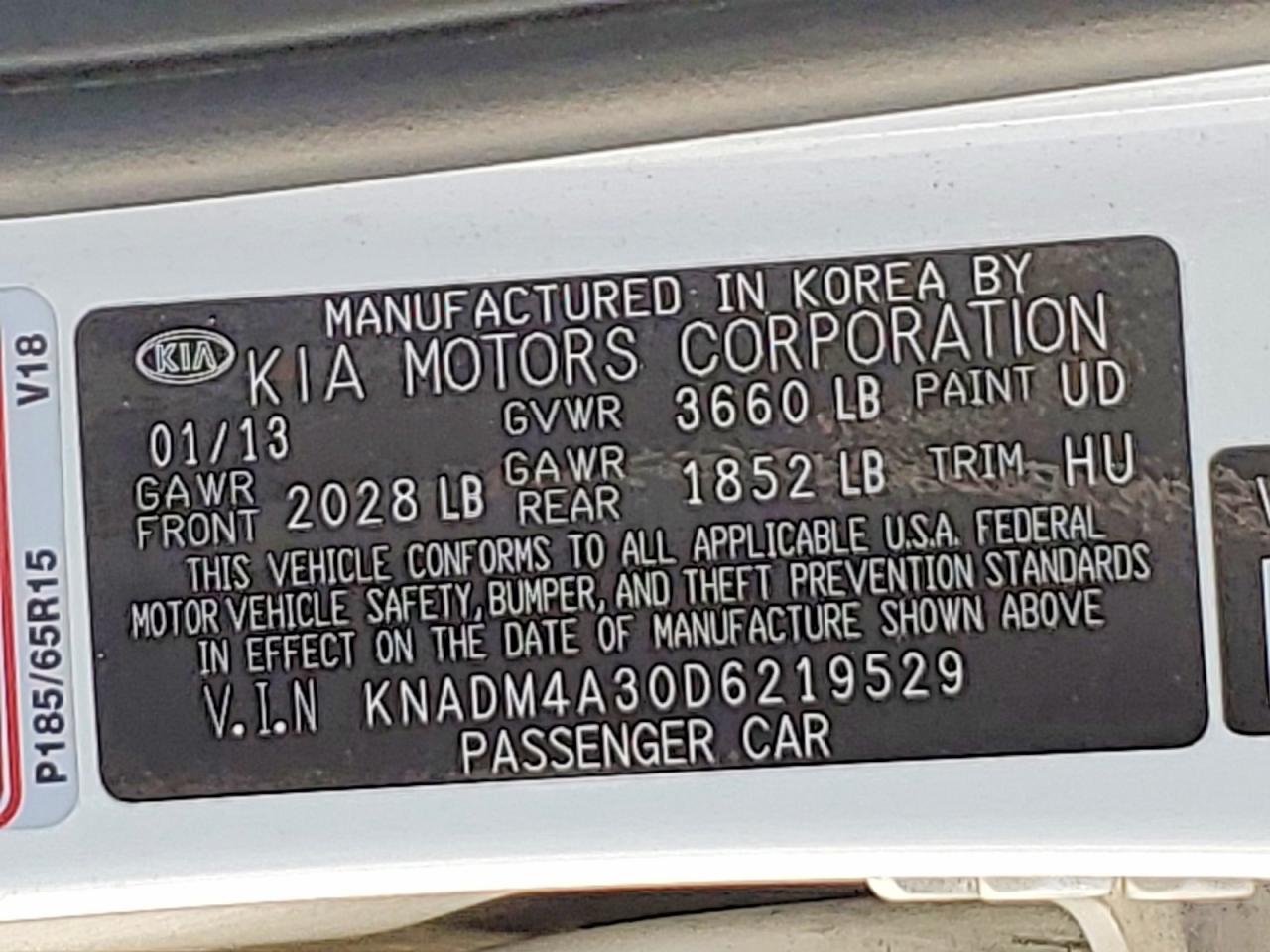 Kia Rio Lx