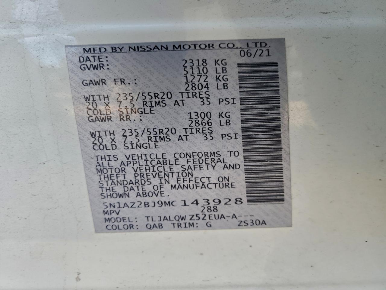 Nissan Murano Sv