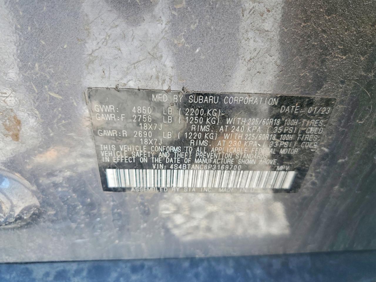 Subaru Outback Limited