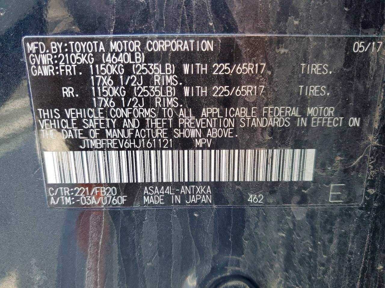 Toyota RAV4 Le