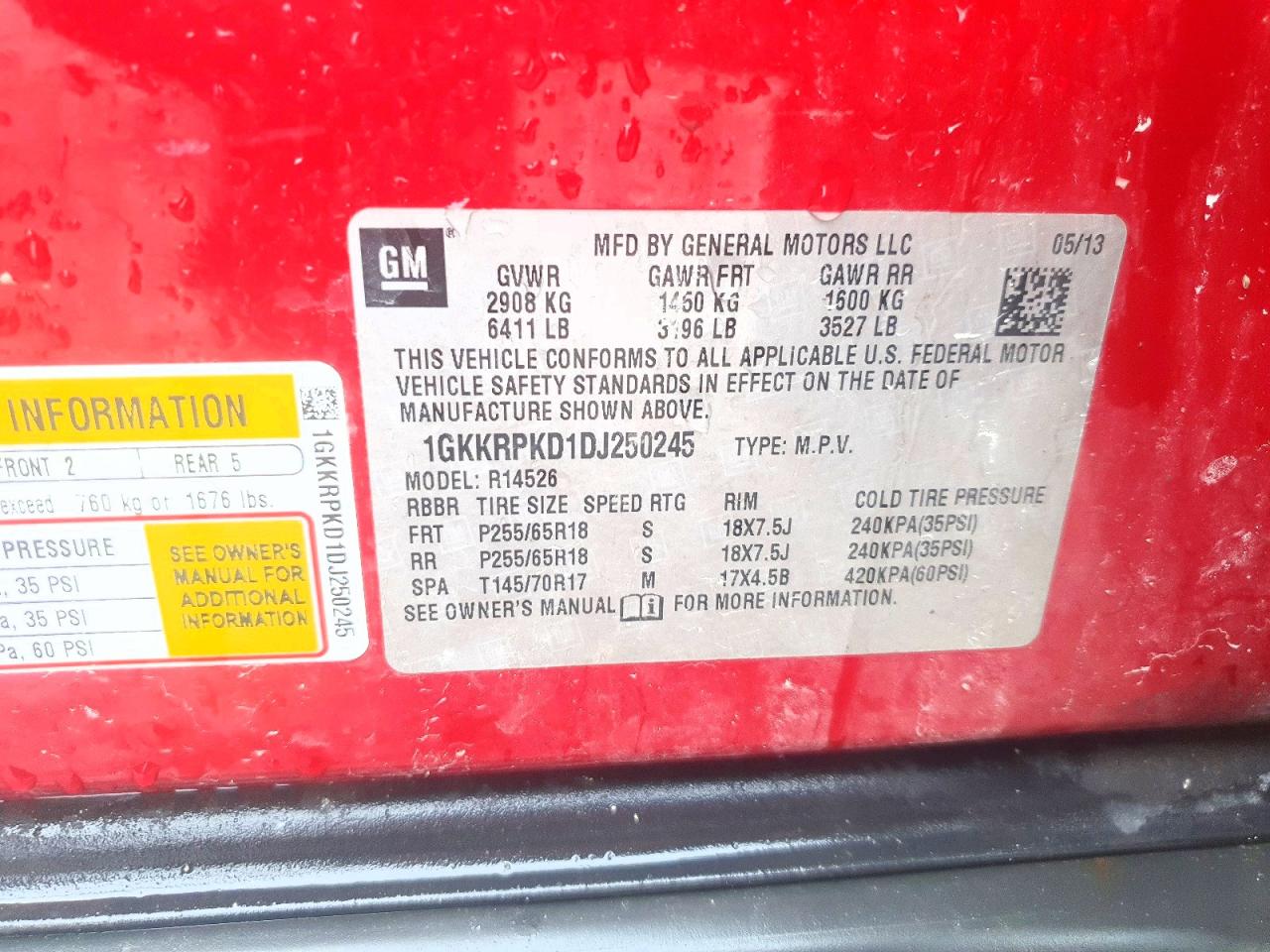 GMC Acadia Sle