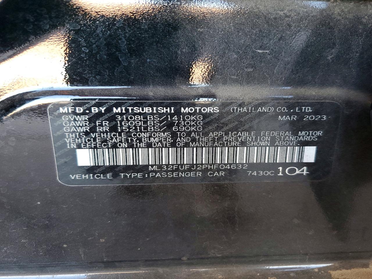 Mitsubishi Mirage G4 Es