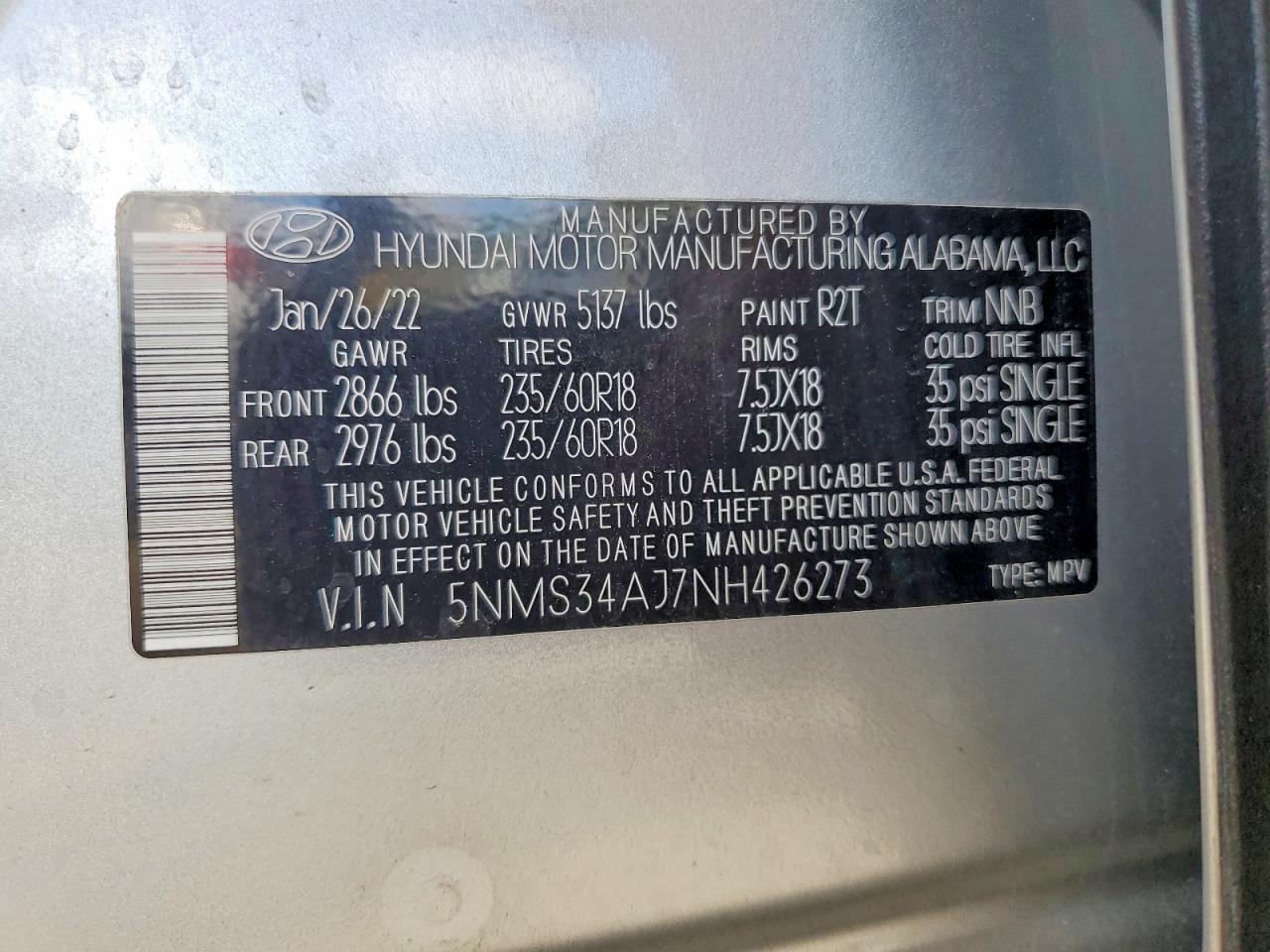 Hyundai SANTA FE Sel