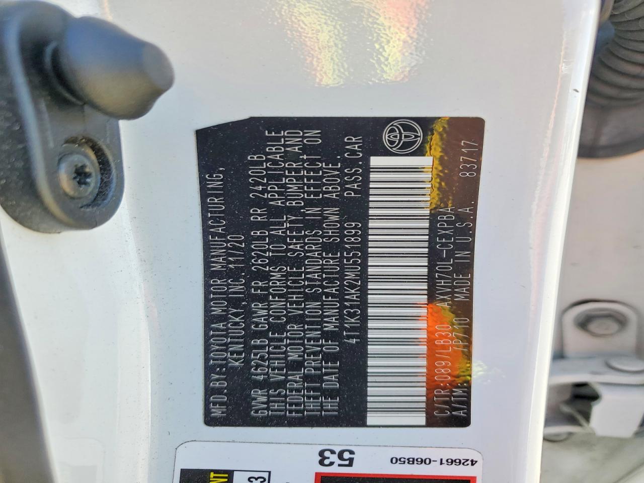 Toyota Camry Xse