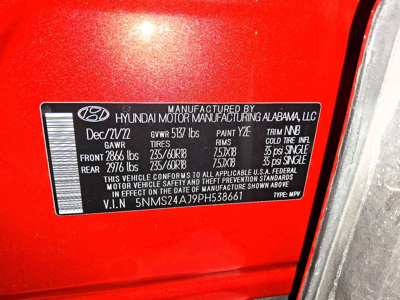 Hyundai SANTA FE Sel
