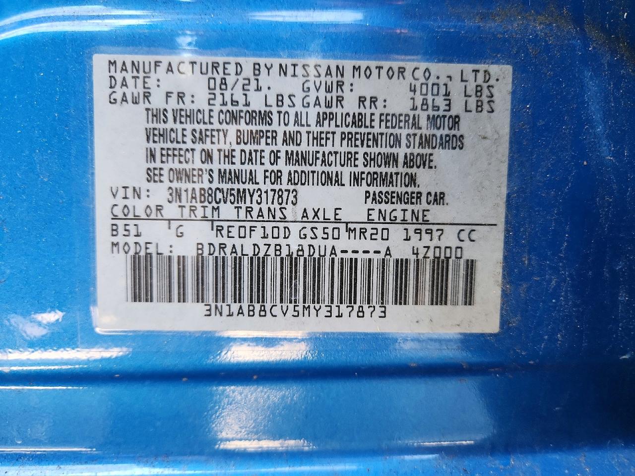 Nissan Sentra Sv