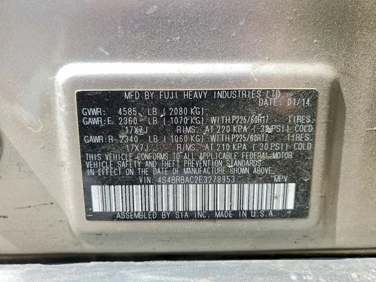 Subaru Outback 2.5i