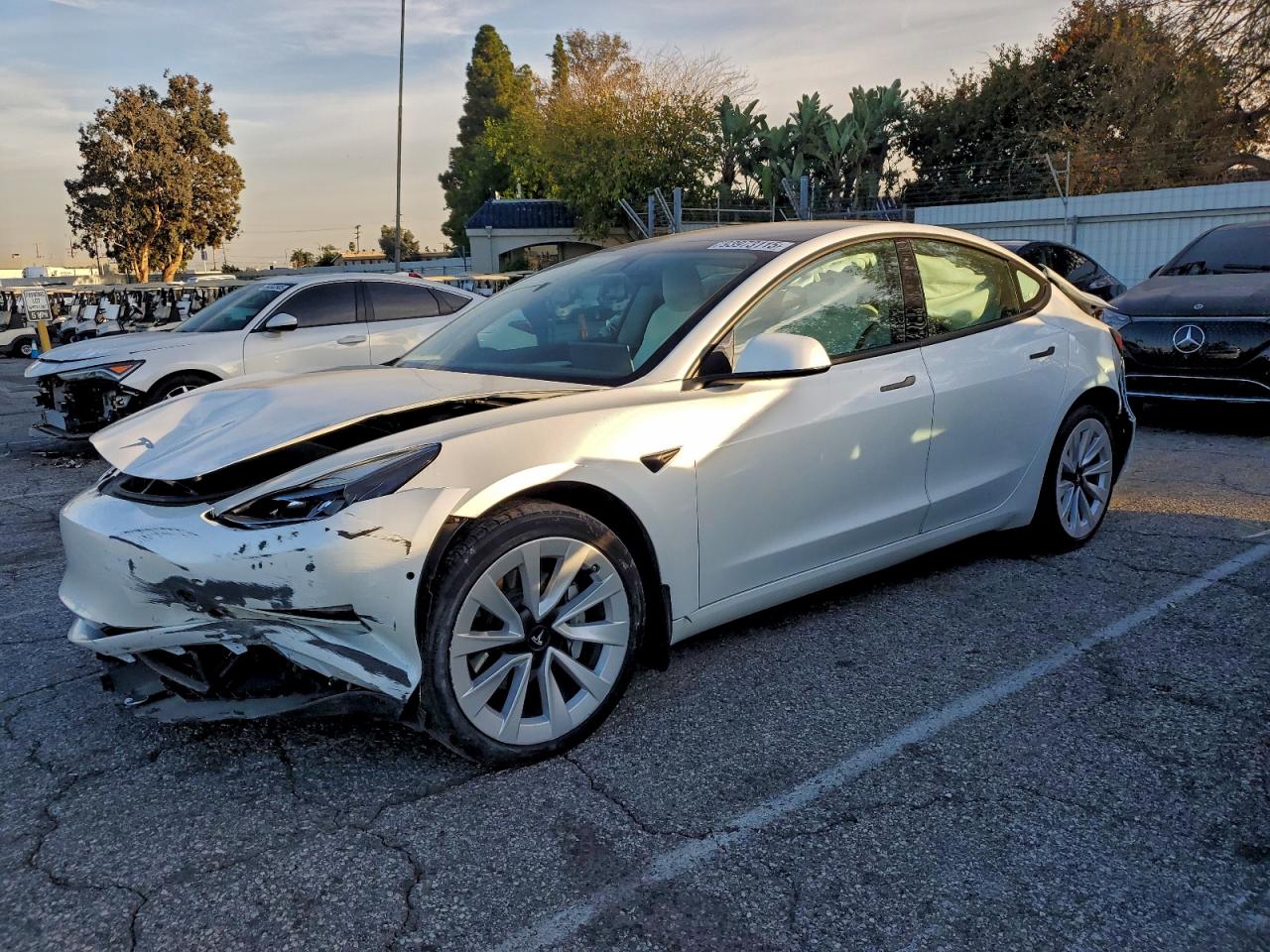 Salvage Tesla Model 3 Image