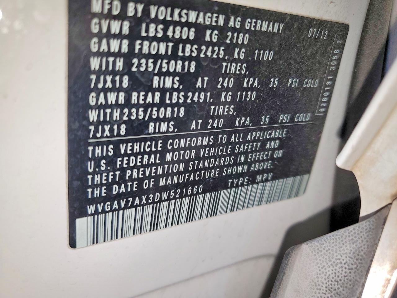 Volkswagen Tiguan S