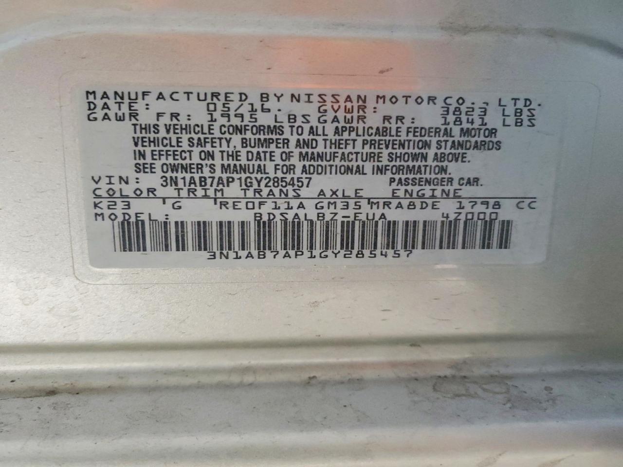 Nissan Sentra S