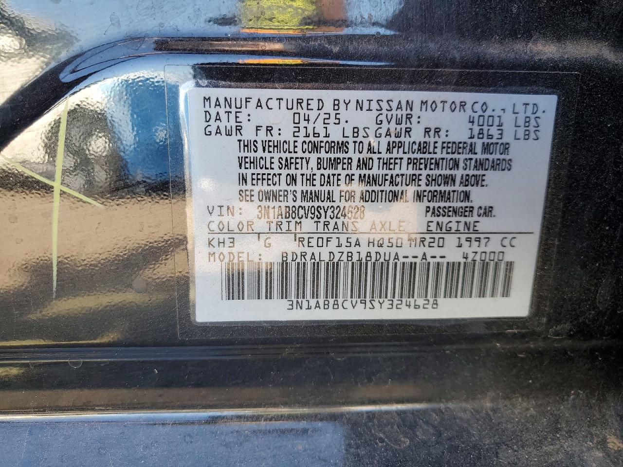 Nissan Sentra Sv