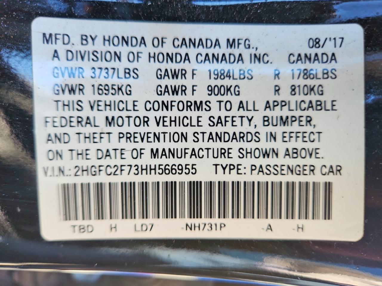 Honda Civic Ex