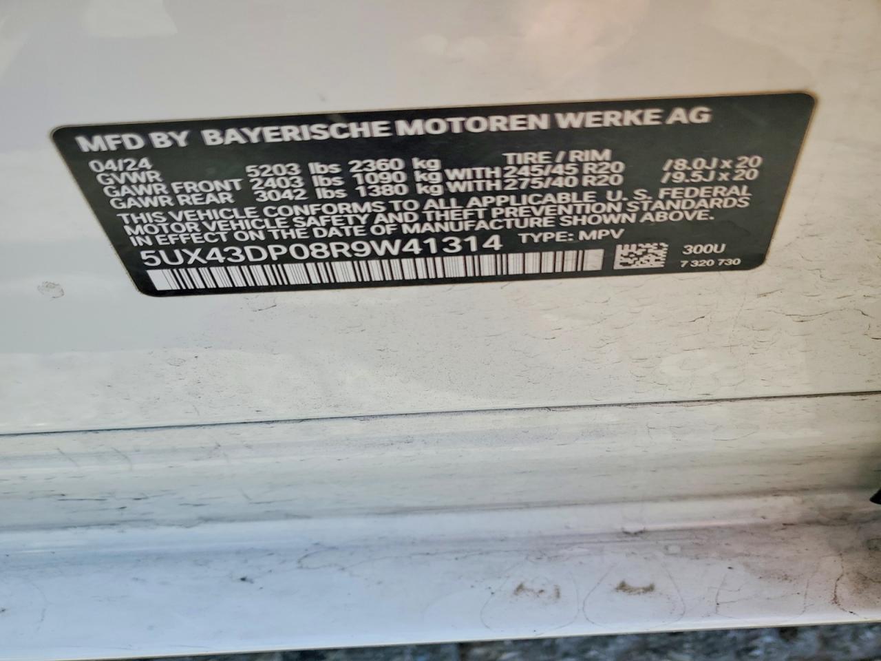 BMW X Series Sdrive30i