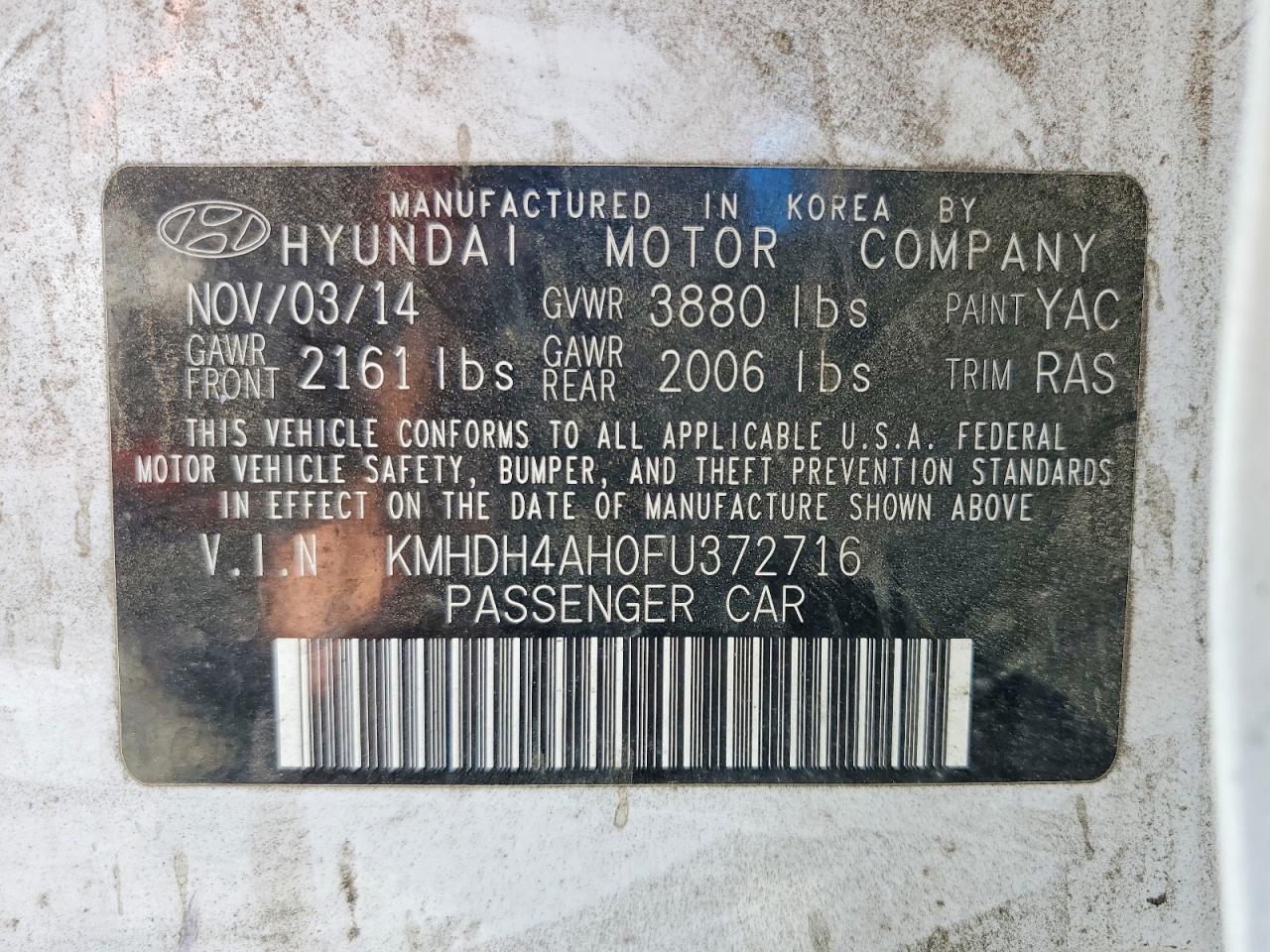 Hyundai ELANTRA Sport